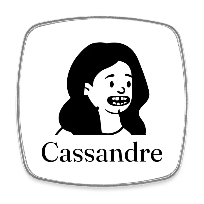 Magnet personnalisé au prénom Cassandre