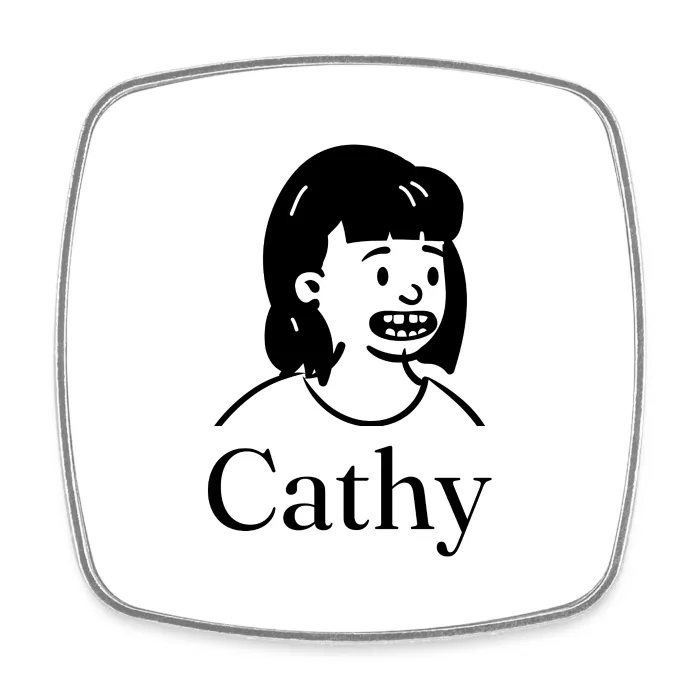 Magnet personnalisé au prénom Cathy