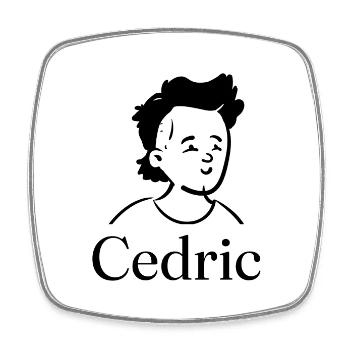 Magnet personnalisé au prénom Cedric