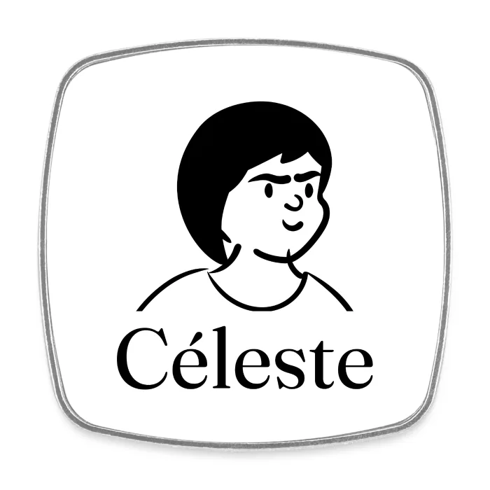 Magnet personnalisé au prénom Céleste