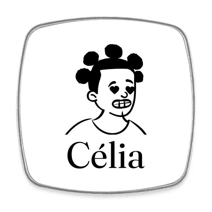 Magnet personnalisé au prénom Célia