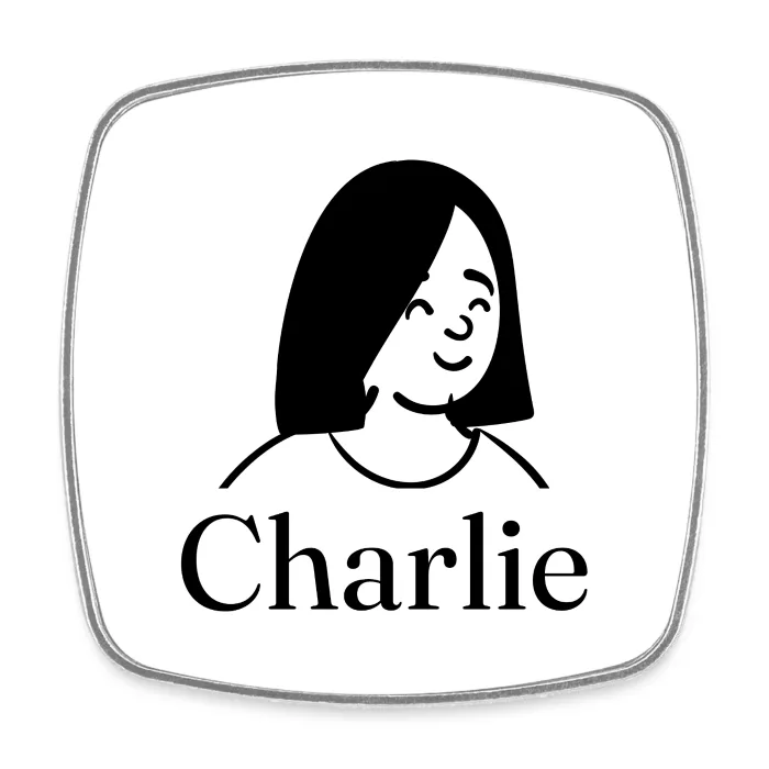 Magnet personnalisé au prénom Charlie