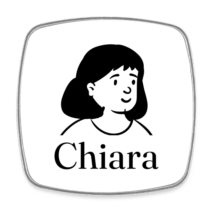 Magnet personnalisé au prénom Chiara