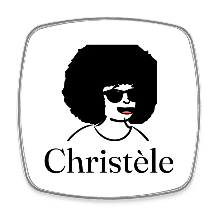 Magnet personnalisé au prénom Christèle