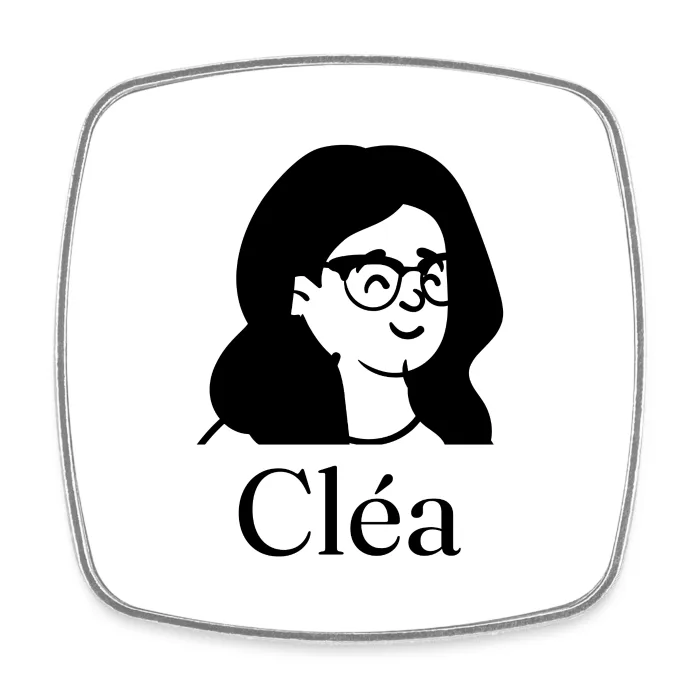 Magnet personnalisé au prénom Cléa