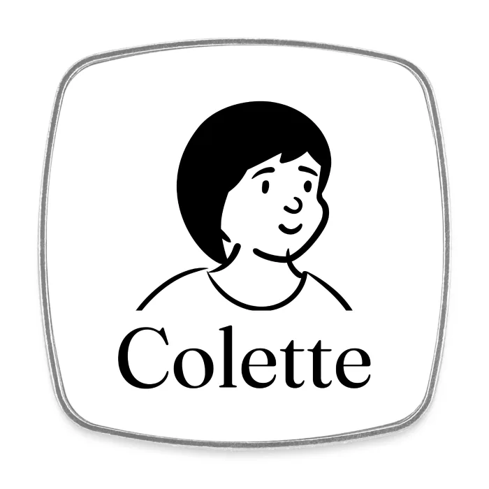 Magnet personnalisé au prénom Colette
