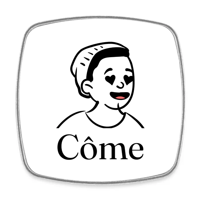 Magnet personnalisé au prénom Côme