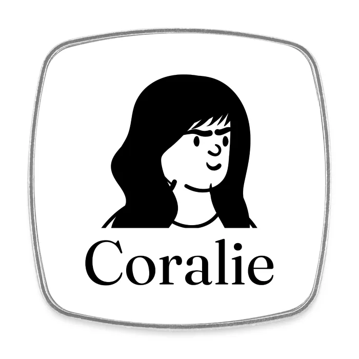 Magnet personnalisé au prénom Coralie
