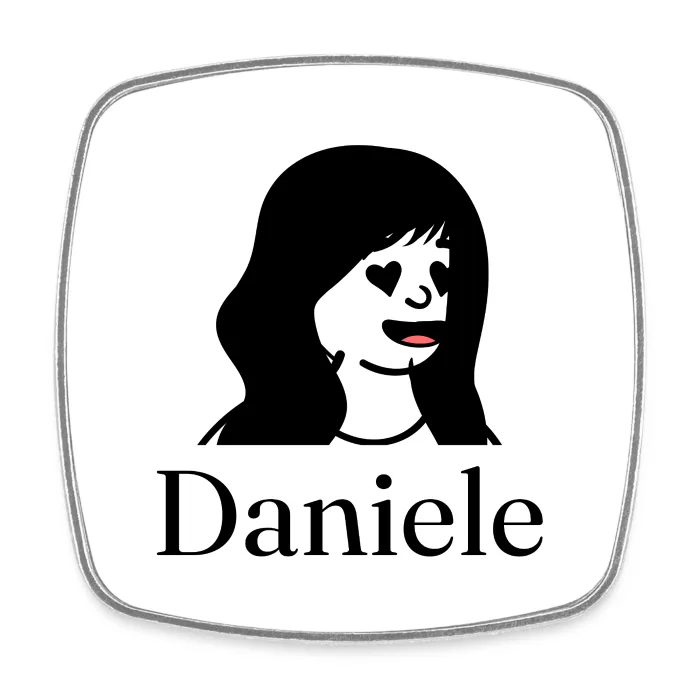 Magnet personnalisé au prénom Daniele