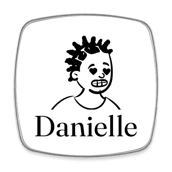 Magnet personnalisé au prénom Danielle