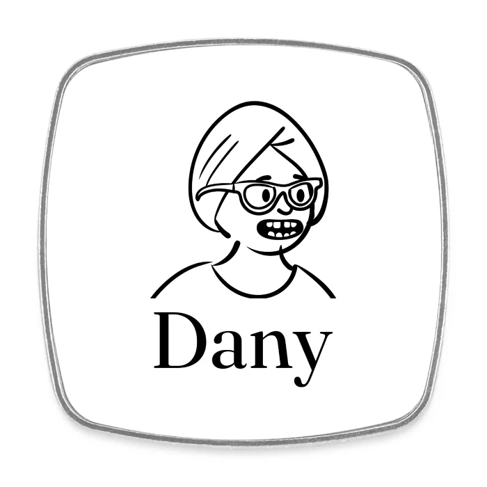 Magnet personnalisé au prénom Dany