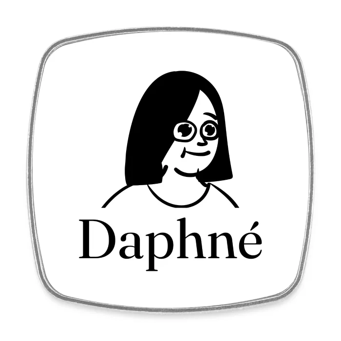 Magnet personnalisé au prénom Daphné