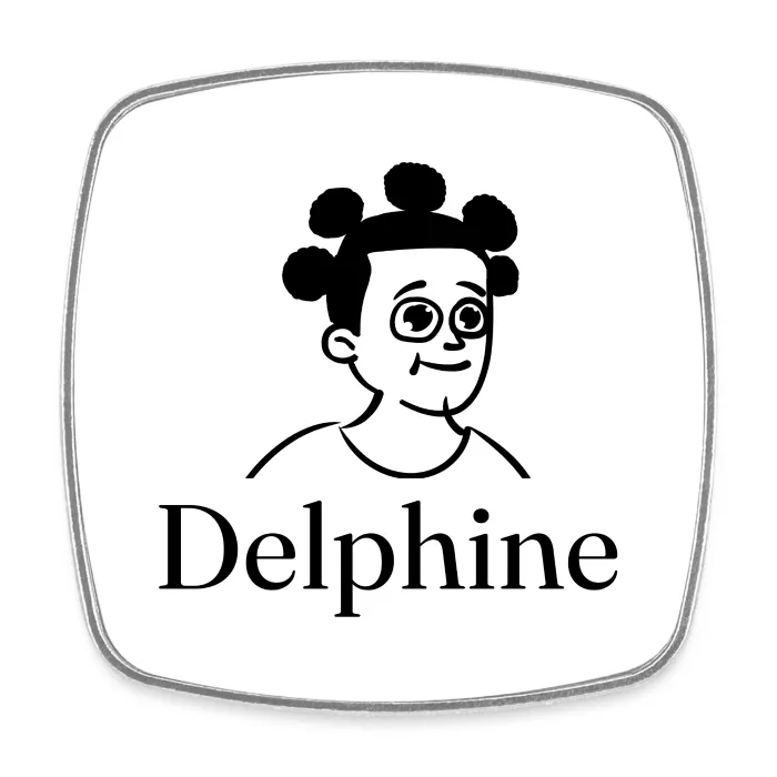 Magnet personnalisé au prénom Delphine