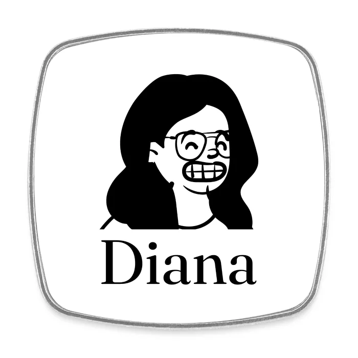 Magnet personnalisé au prénom Diana
