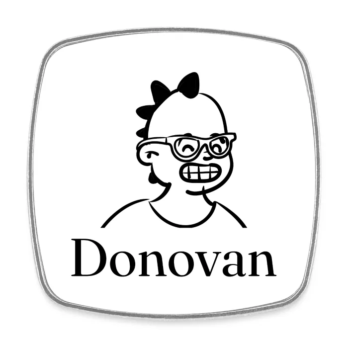 Magnet personnalisé au prénom Donovan