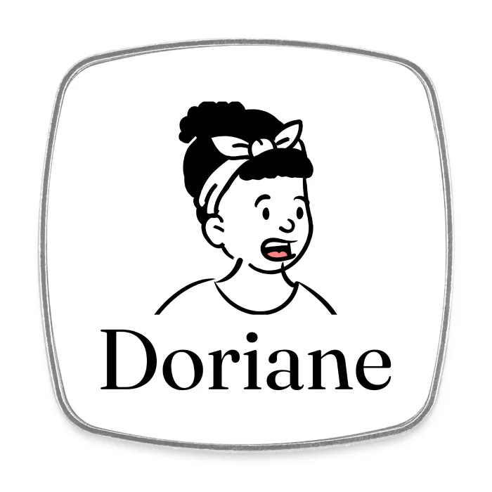 Magnet personnalisé au prénom Doriane