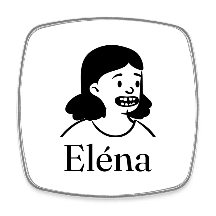 Magnet personnalisé au prénom Eléna