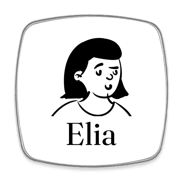 Magnet personnalisé au prénom Elia