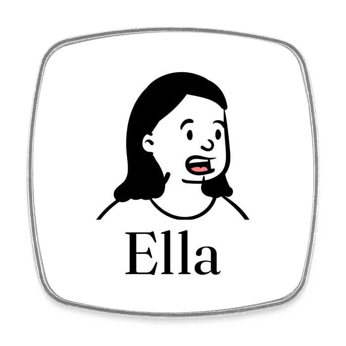 Magnet personnalisé au prénom Ella