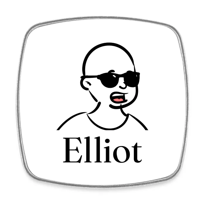 Magnet personnalisé au prénom Elliot