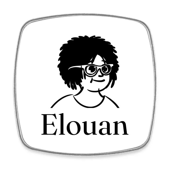 Magnet personnalisé au prénom Elouan