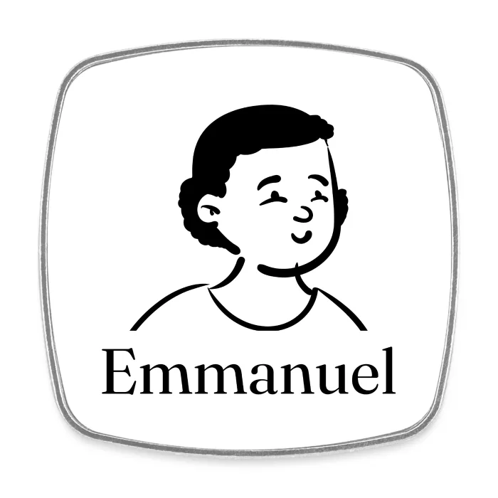 Magnet personnalisé au prénom Emmanuel