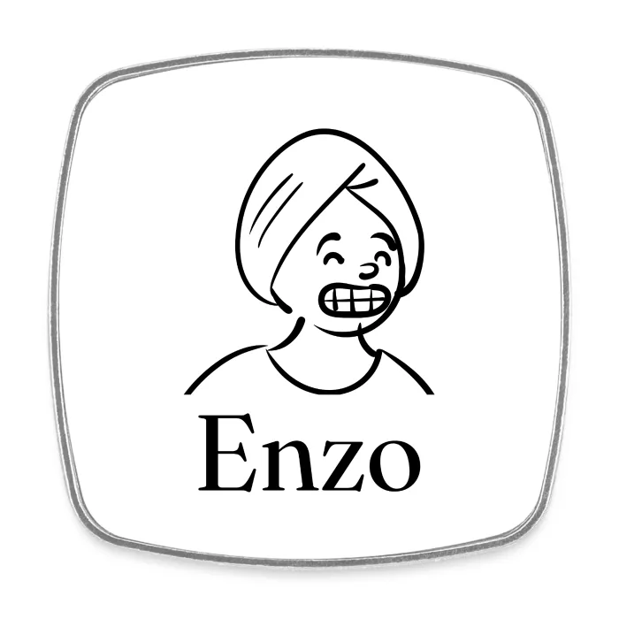 Magnet personnalisé au prénom Enzo