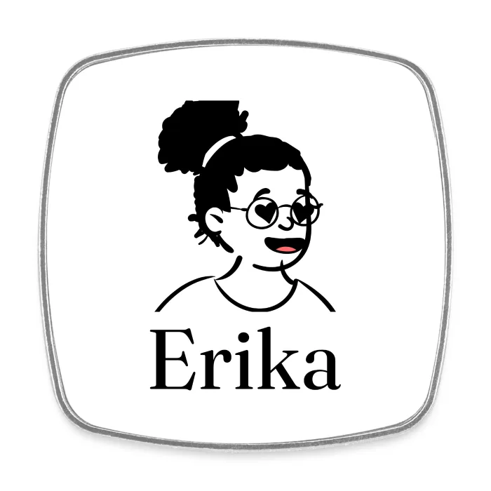 Magnet personnalisé au prénom Erika