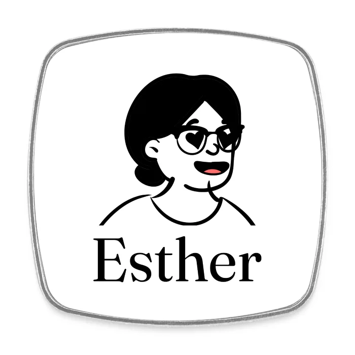 Magnet personnalisé au prénom Esther