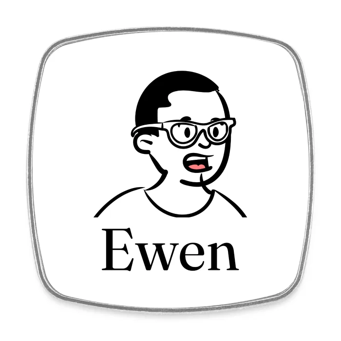 Magnet personnalisé au prénom Ewen