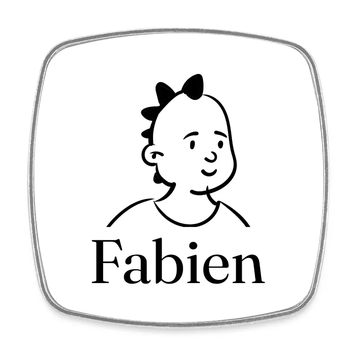 Magnet personnalisé au prénom Fabien