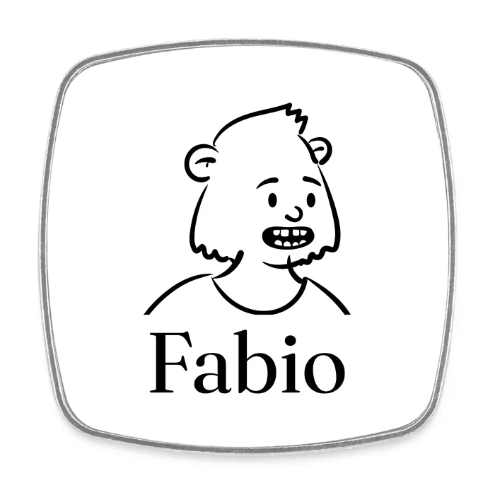 Magnet personnalisé au prénom Fabio