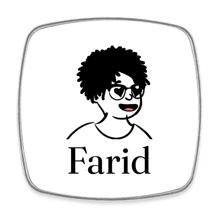 Magnet personnalisé au prénom Farid