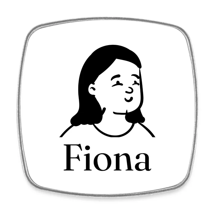 Magnet personnalisé au prénom Fiona