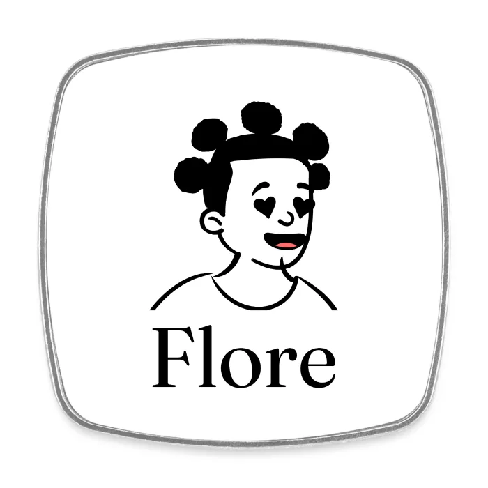 Magnet personnalisé au prénom Flore