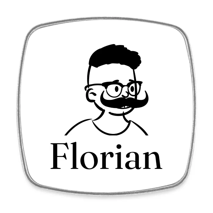 Magnet personnalisé au prénom Florian