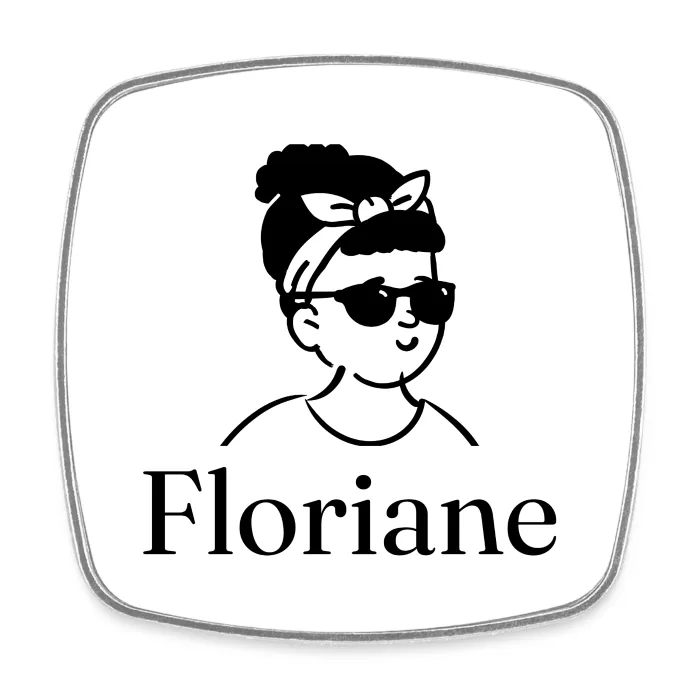 Magnet personnalisé au prénom Floriane