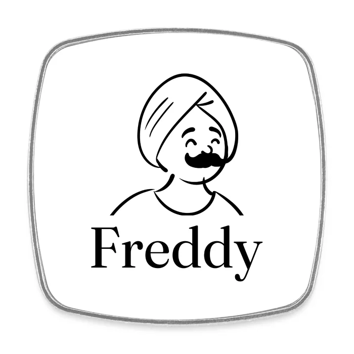 Magnet personnalisé au prénom Freddy