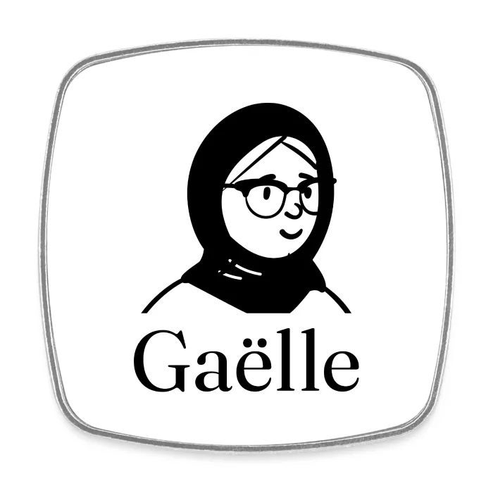 Magnet personnalisé au prénom Gaëlle