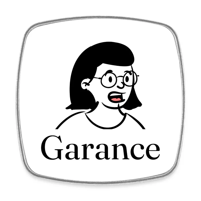 Magnet personnalisé au prénom Garance