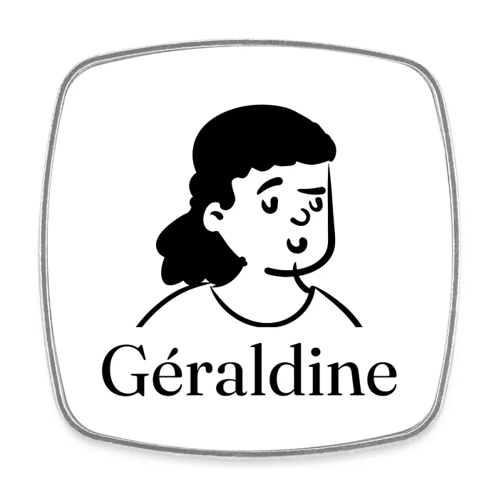 Magnet personnalisé au prénom Géraldine