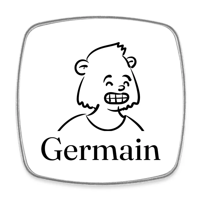 Magnet personnalisé au prénom Germain