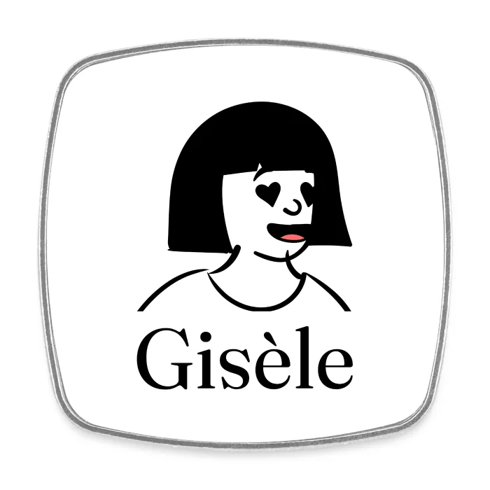 Magnet personnalisé au prénom Gisèle