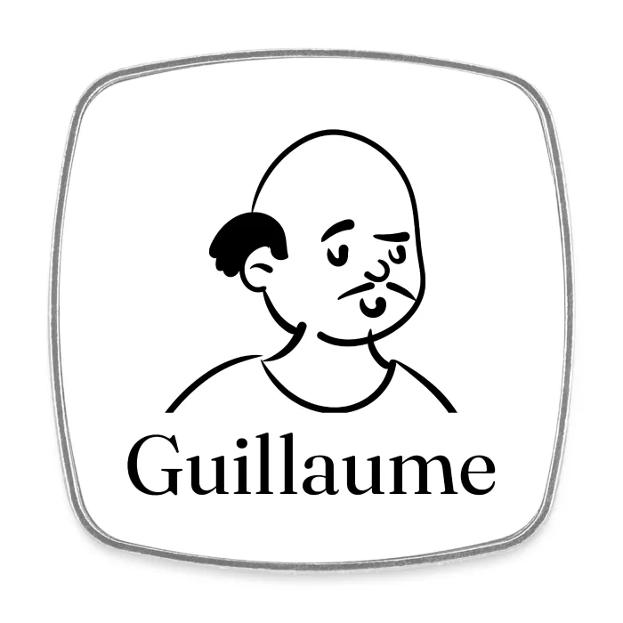 Magnet personnalisé au prénom Guillaume