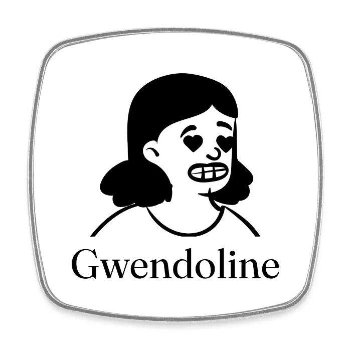 Magnet personnalisé au prénom Gwendoline