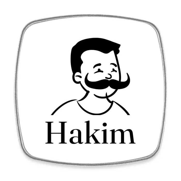 Magnet personnalisé au prénom Hakim