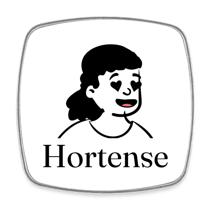 Magnet personnalisé au prénom Hortense