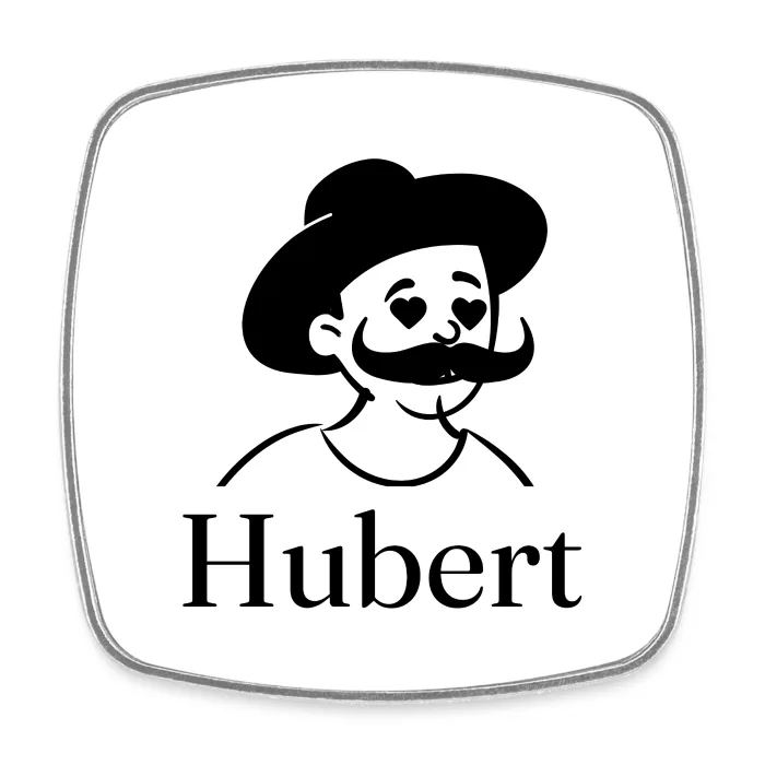 Magnet personnalisé au prénom Hubert