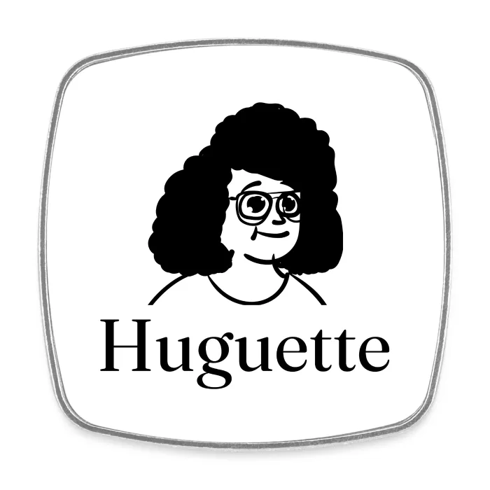 Magnet personnalisé au prénom Huguette
