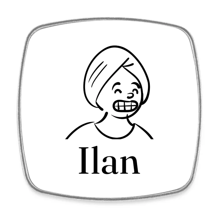 Magnet personnalisé au prénom Ilan